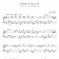 Prelude to Farewell Sheet Music