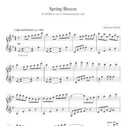 Spring Breeze Sheet Music