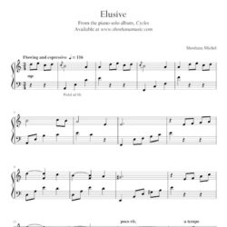 Elusive Sheet Music